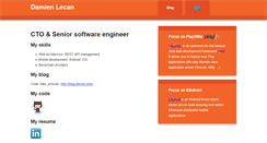 Desktop Screenshot of dlecan.com